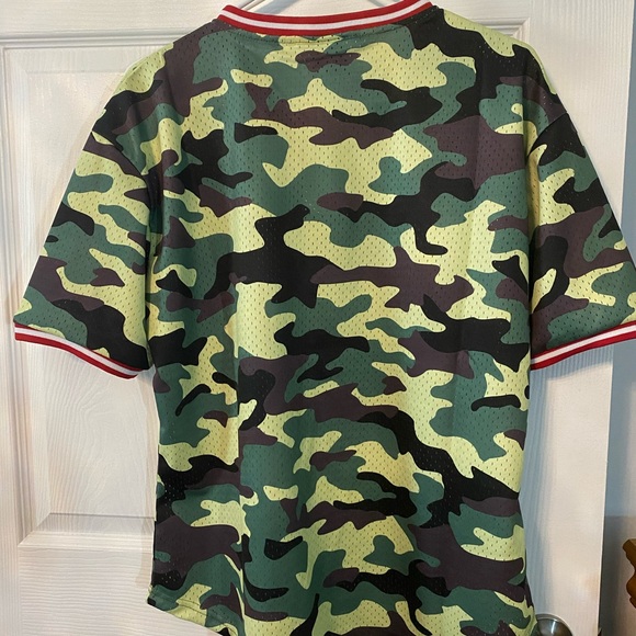 Delta Sigma Theta Camo Baseball Jersey - Picture 3 of 3